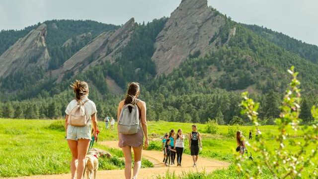 boulder hiking